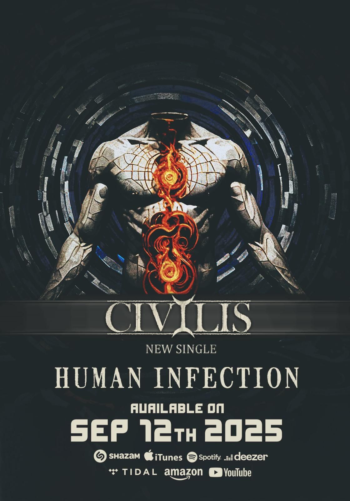 Civilis lanza “HUMAN INFECTION” primer adelanto de su nuevo EP